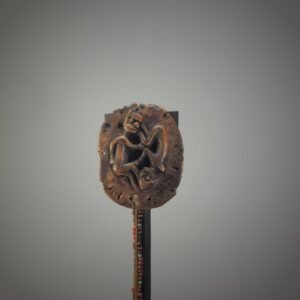 Dayak Head Hunter Charm/amulet (Mandau toggle)