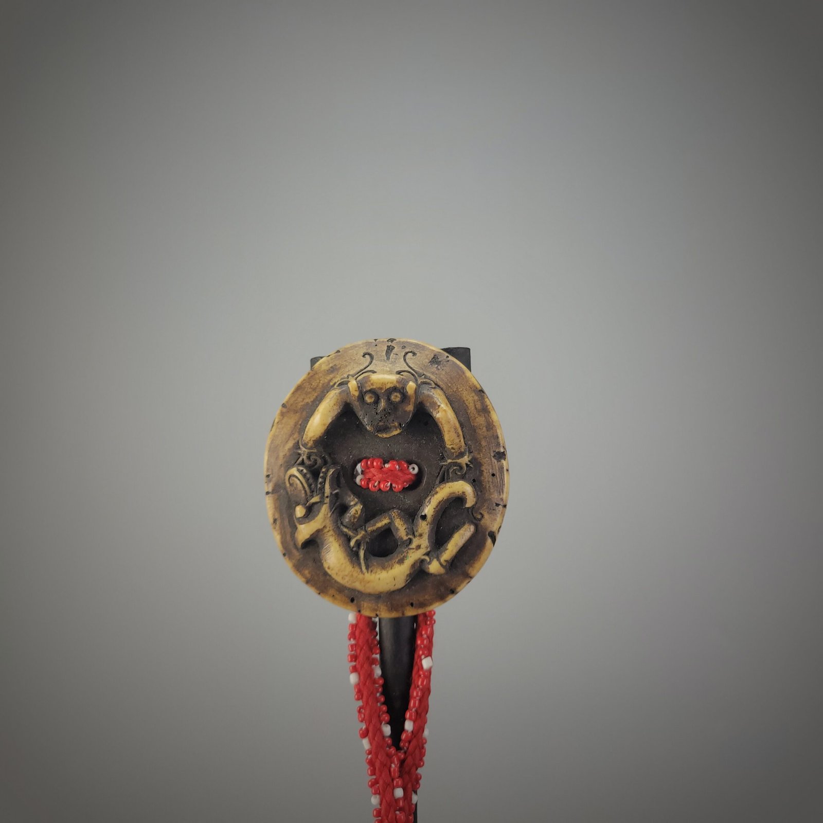 Borneo Dayak Mandau Charm / Toggle - Image 9