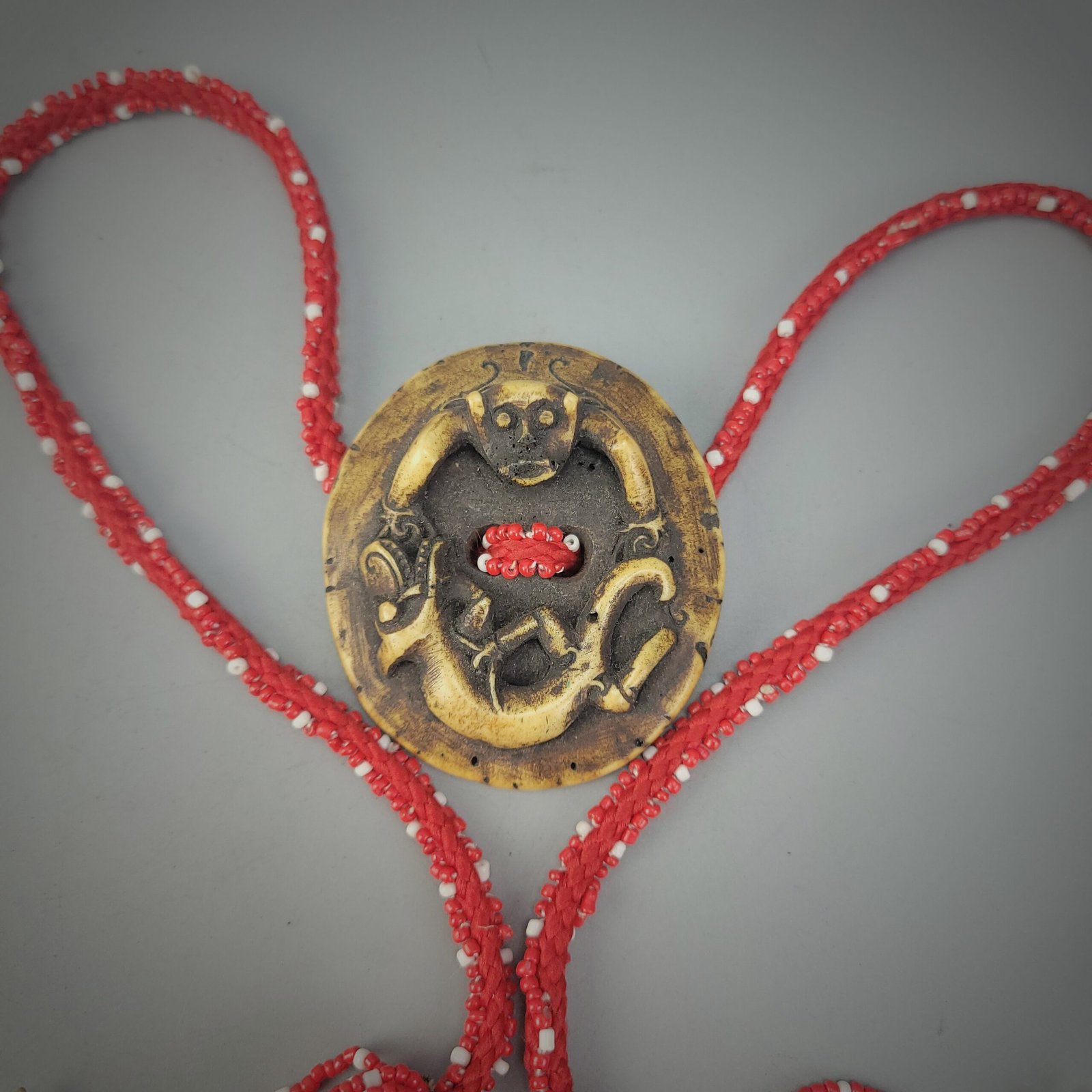 Borneo Dayak Mandau Charm / Toggle - Image 4