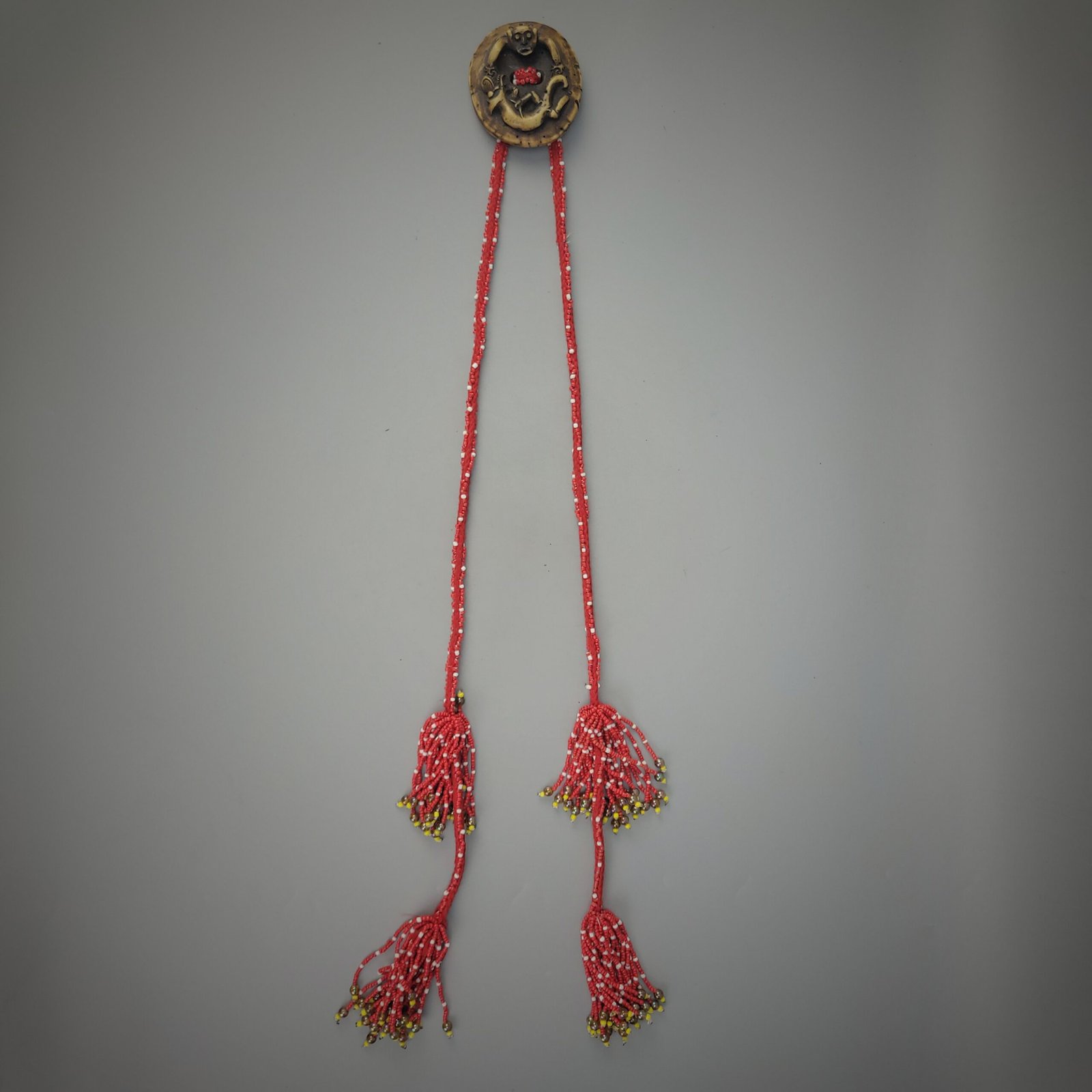 Borneo Dayak Mandau Charm / Toggle - Image 3