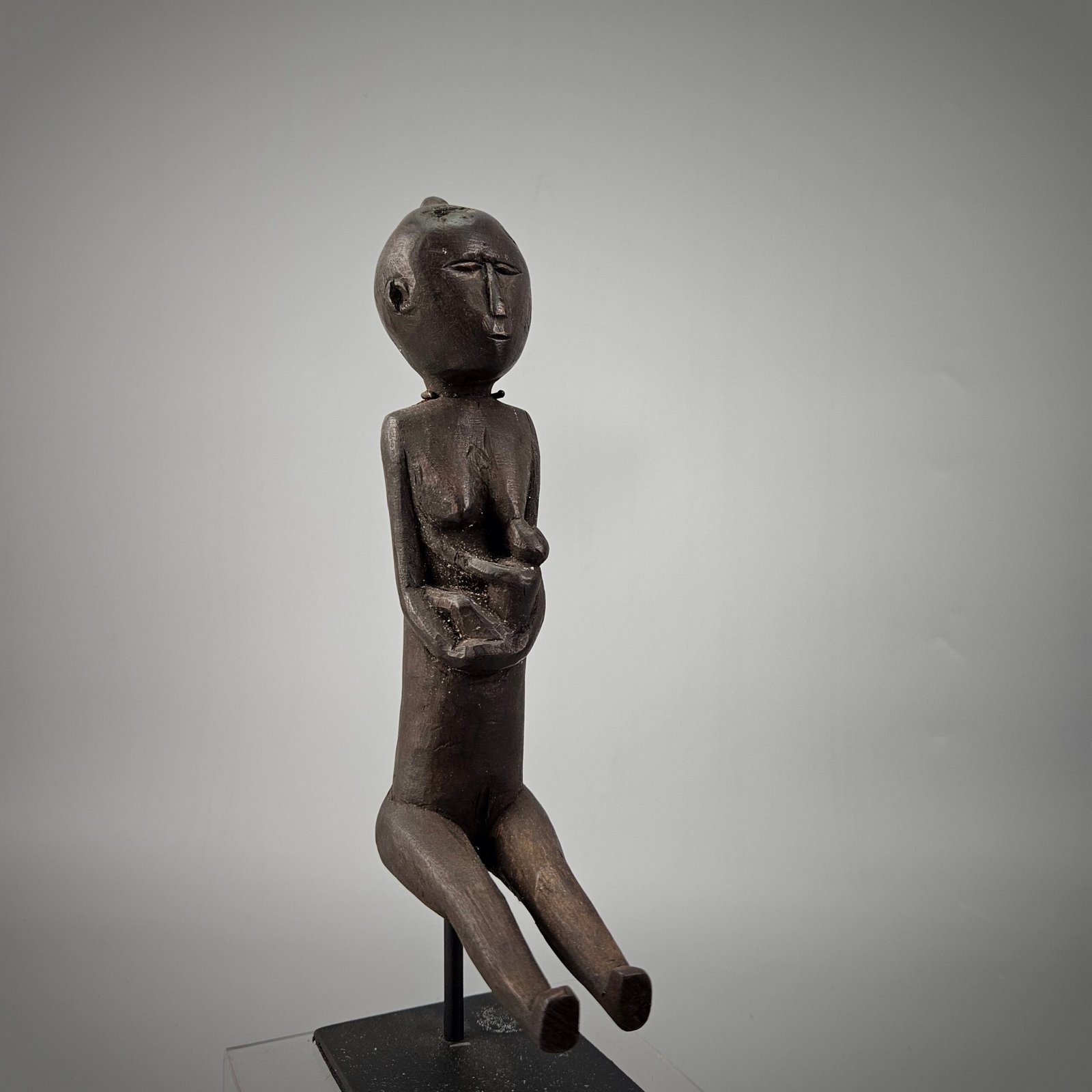 Mother and Child Figure From Sumba - Image 2