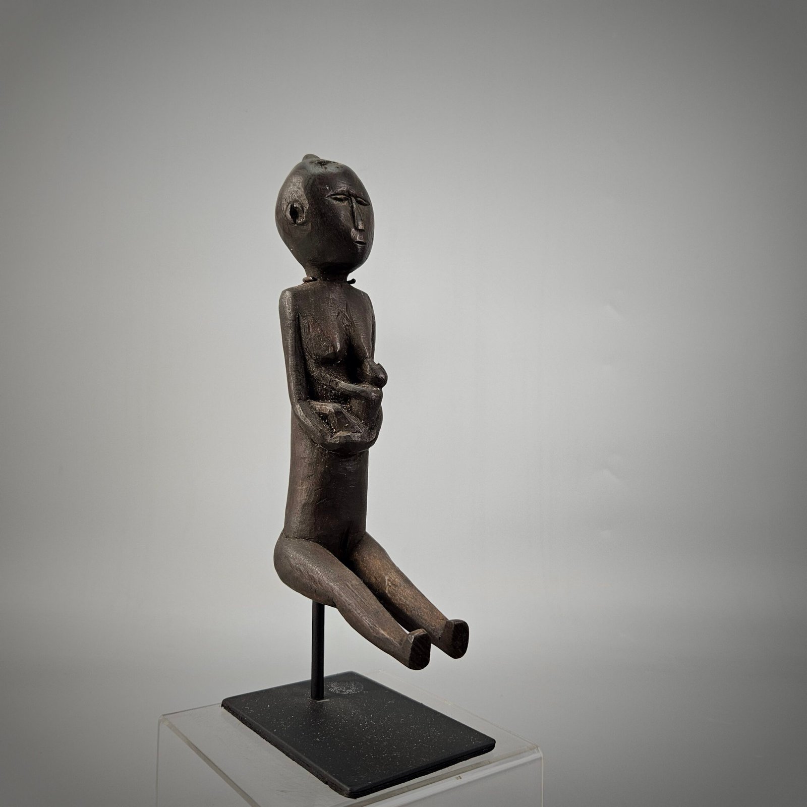 Mother and Child Figure From Sumba - Image 5