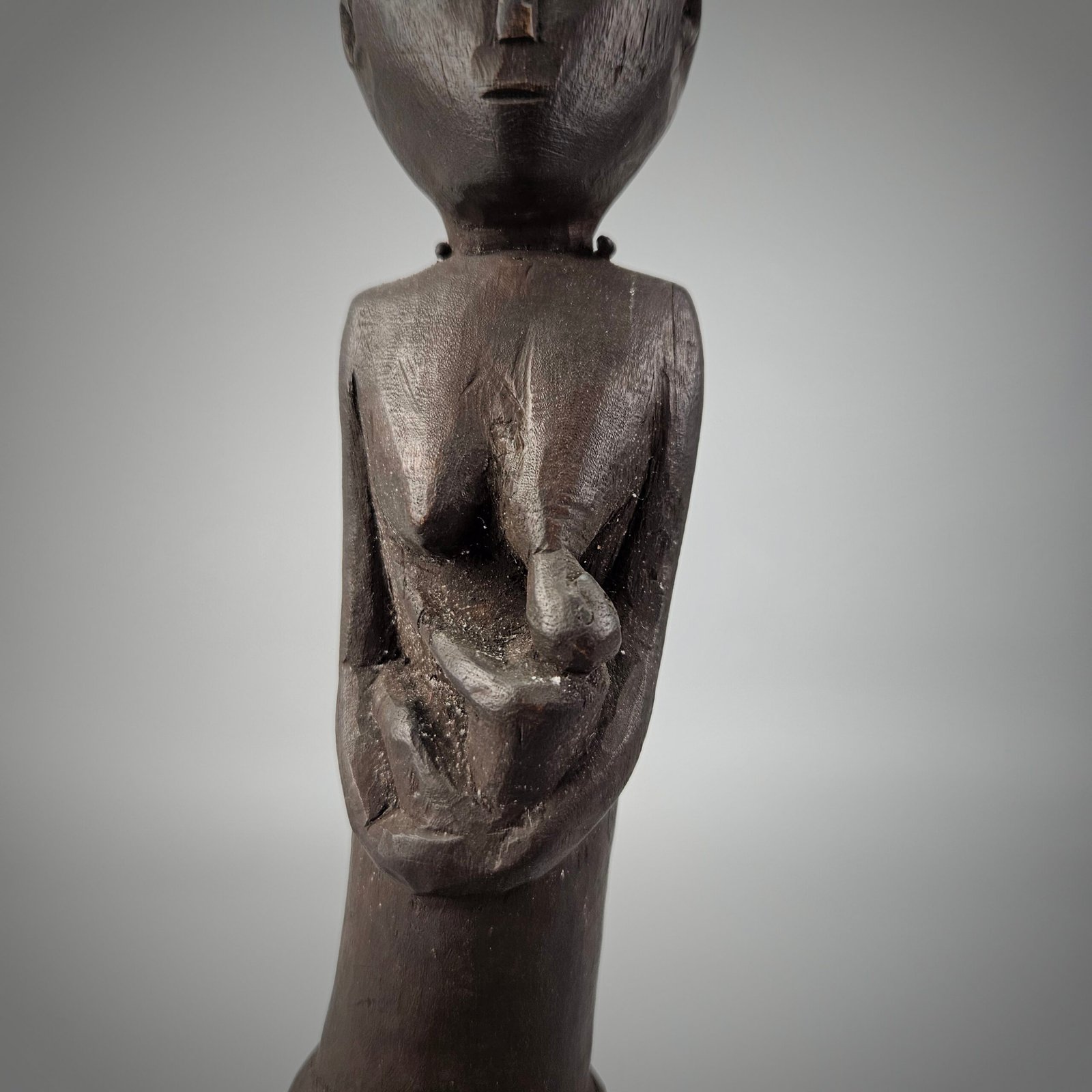 Mother and Child Figure From Sumba - Image 9