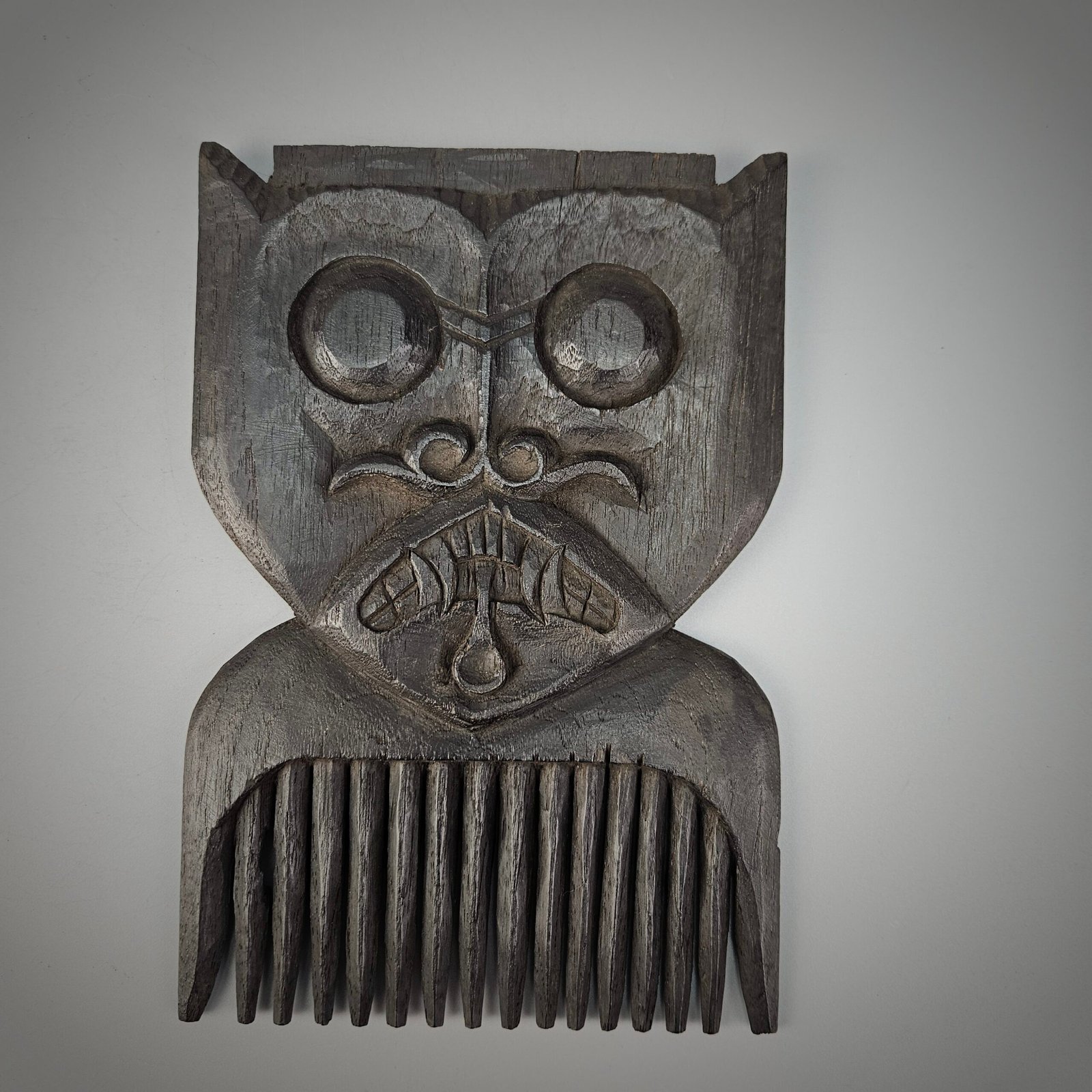 Borneo Dayak Bahau Ceremonial Head Ornament - Image 5