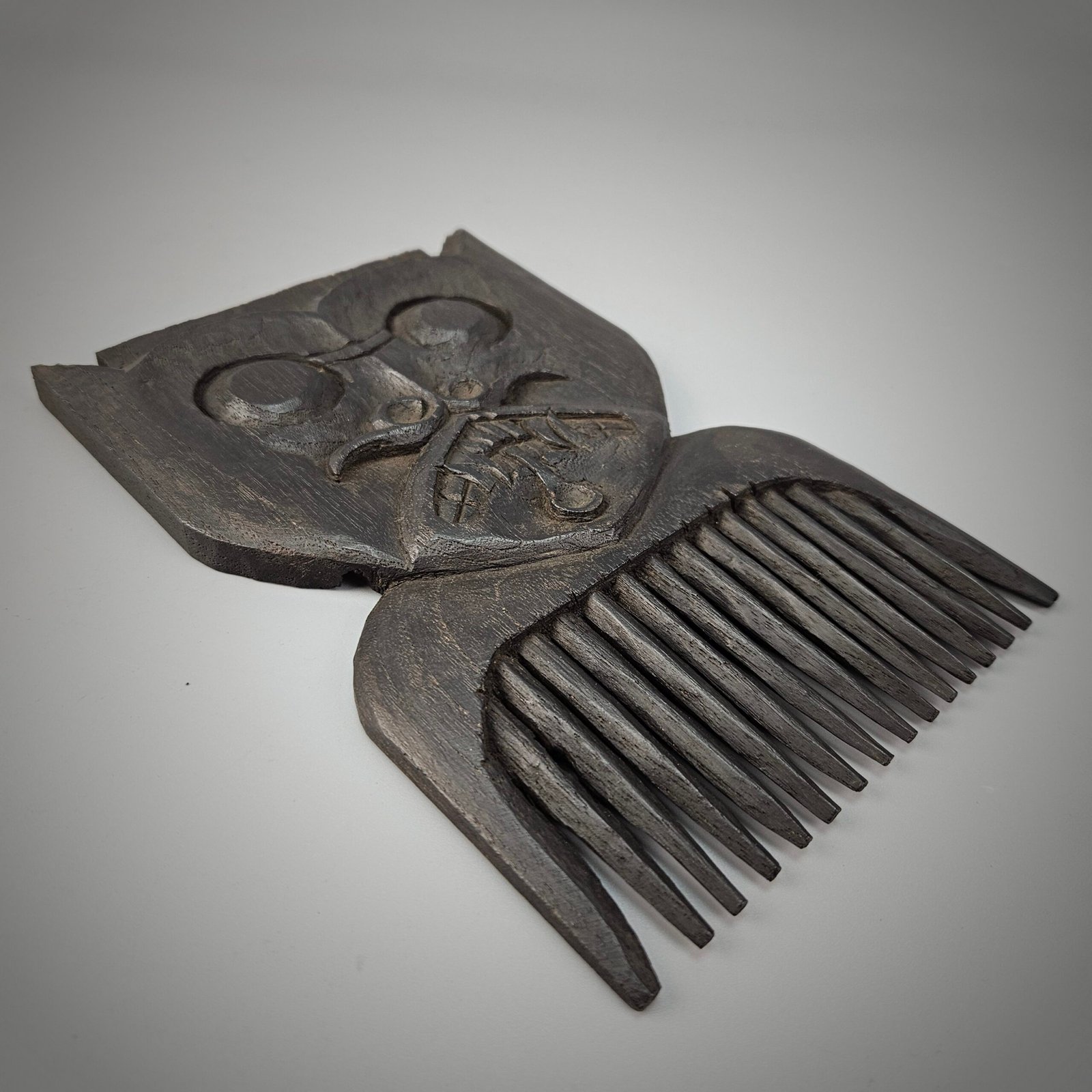 Borneo Dayak Bahau Ceremonial Head Ornament - Image 6