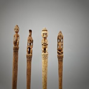 Four Ceremonial Hair Pins from the Lesser Sunda Islands