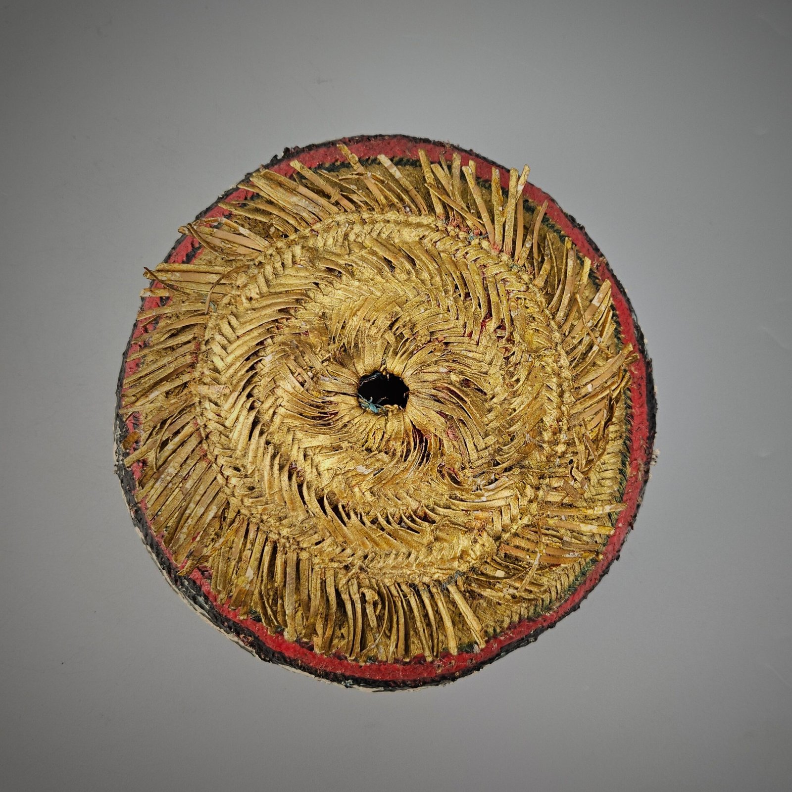 OLD Dayak Kenyah Rattan Hat - Image 2