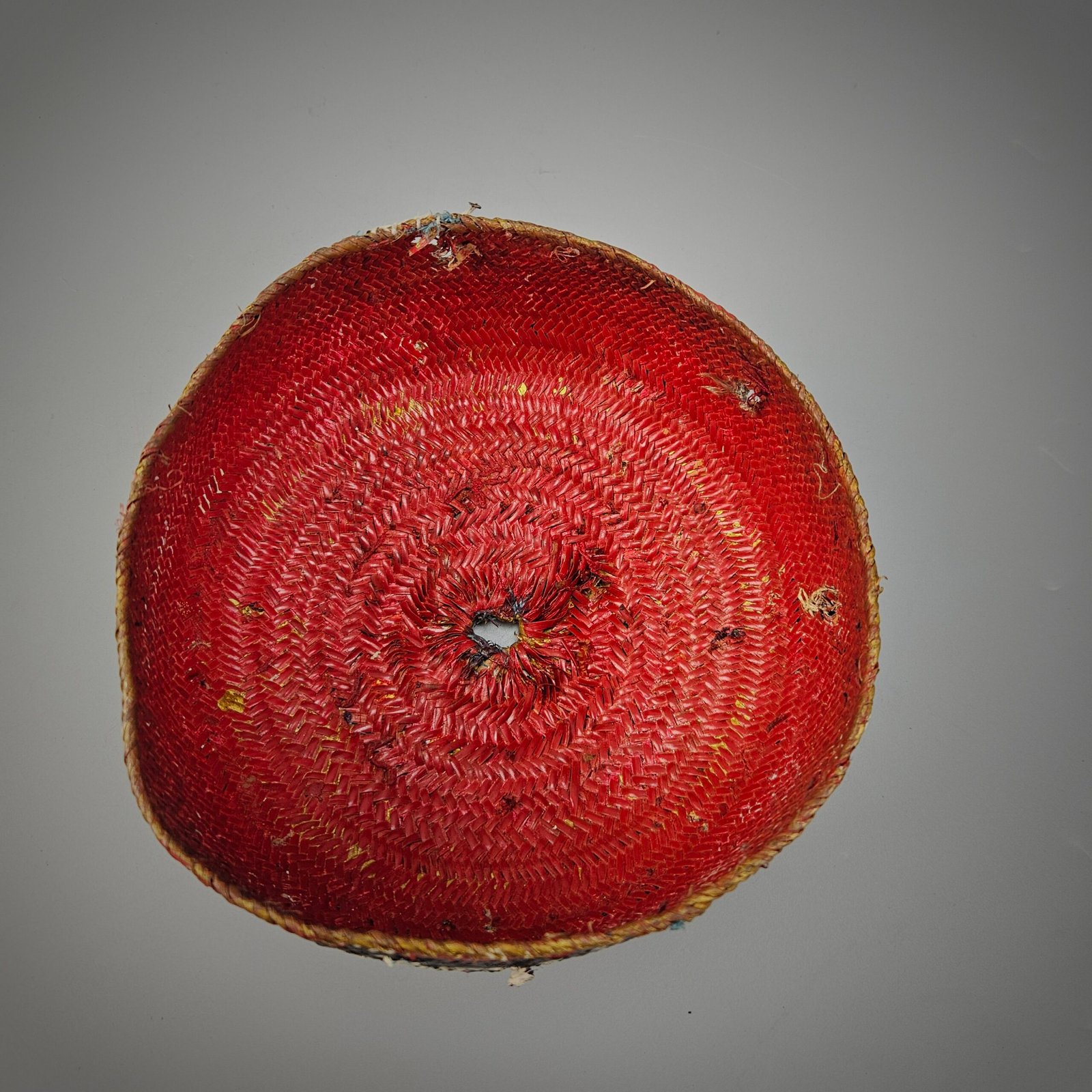 OLD Dayak Kenyah Rattan Hat - Image 6