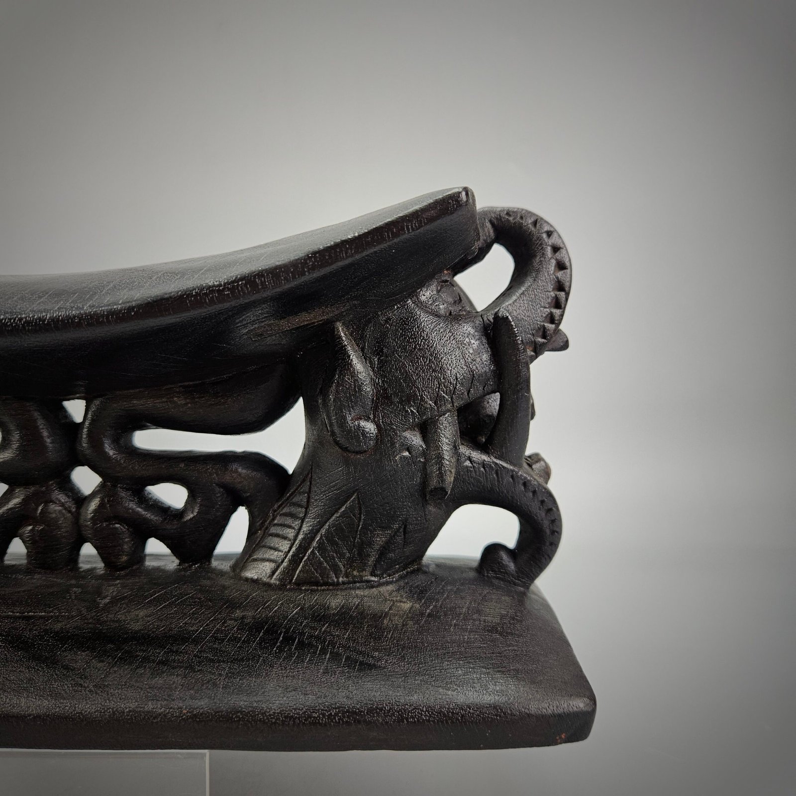 Wooden Nias Head Rest - Image 4