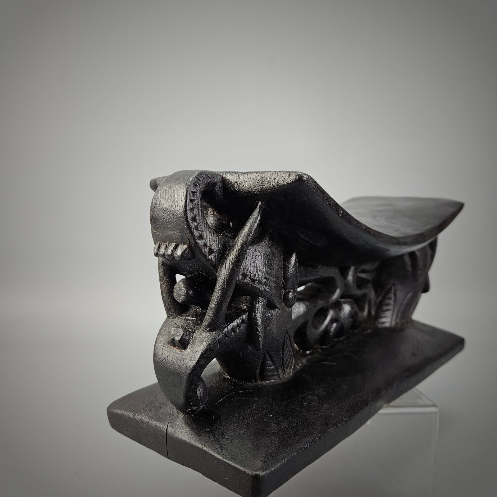 Wooden Nias Head Rest - Image 12