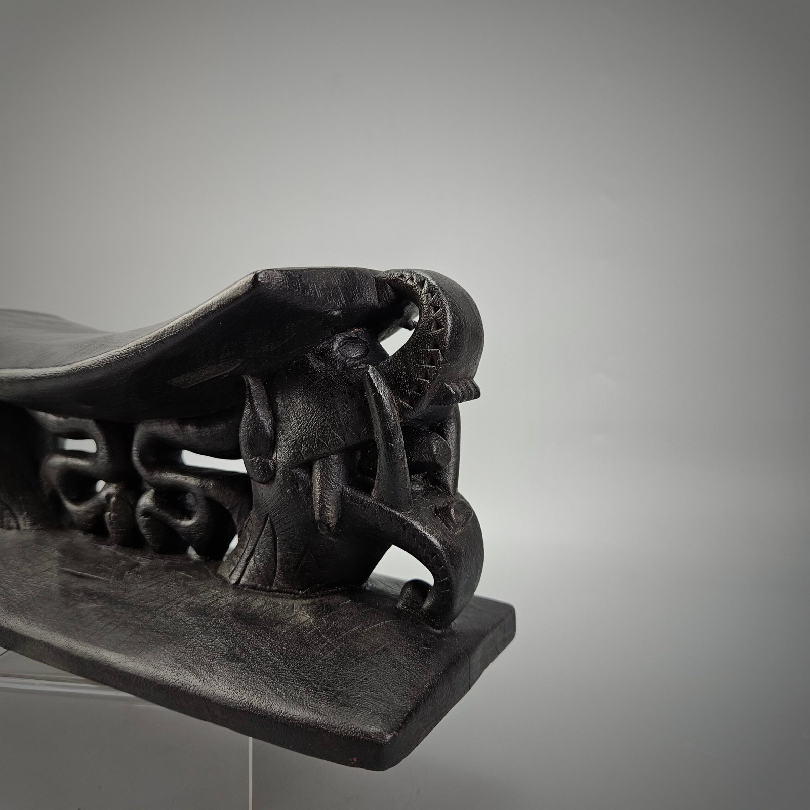 Wooden Nias Head Rest - Image 15