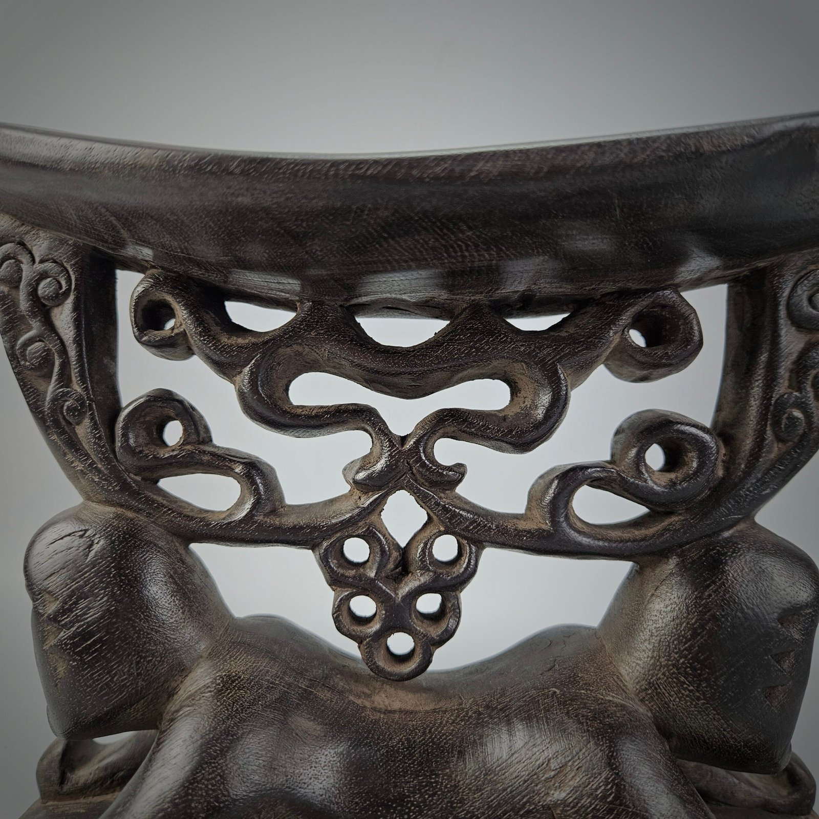 Wooden Head Rest From Cenderawasih Bay Papua - Image 3