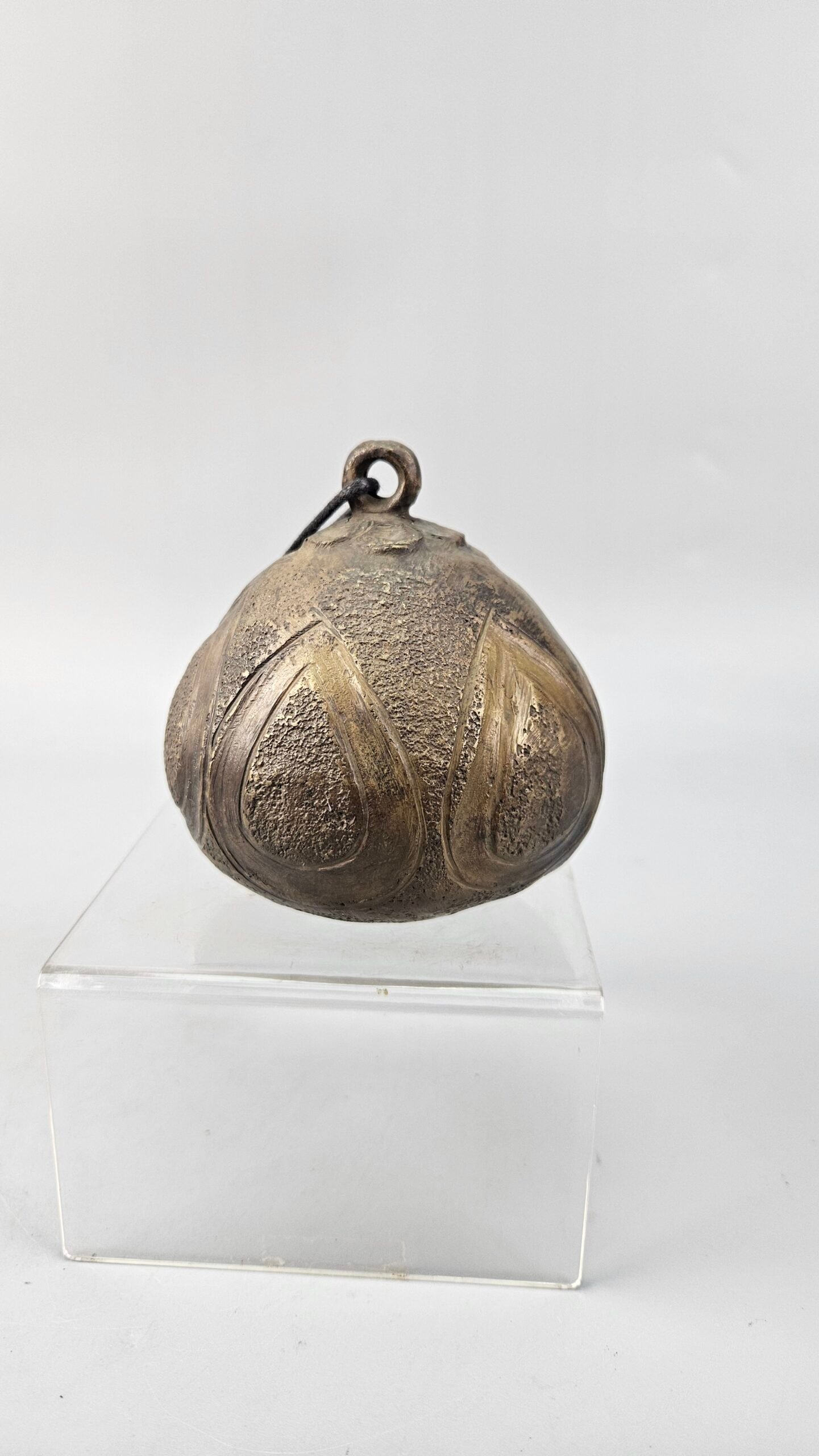 Antique Dayak Shaman Ritual Brass Bell