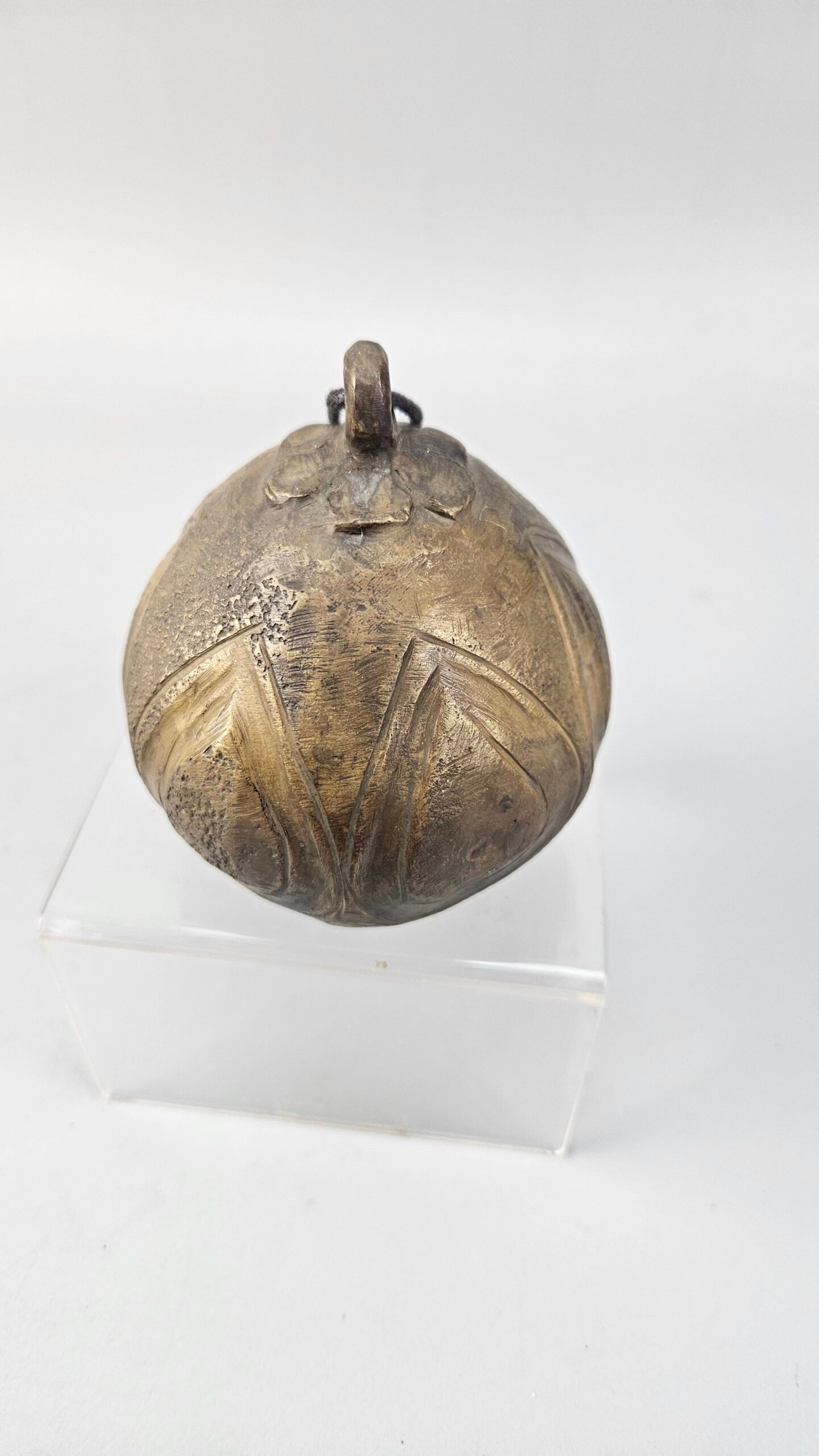 Antique Dayak Shaman Ritual Brass Bell - Image 2