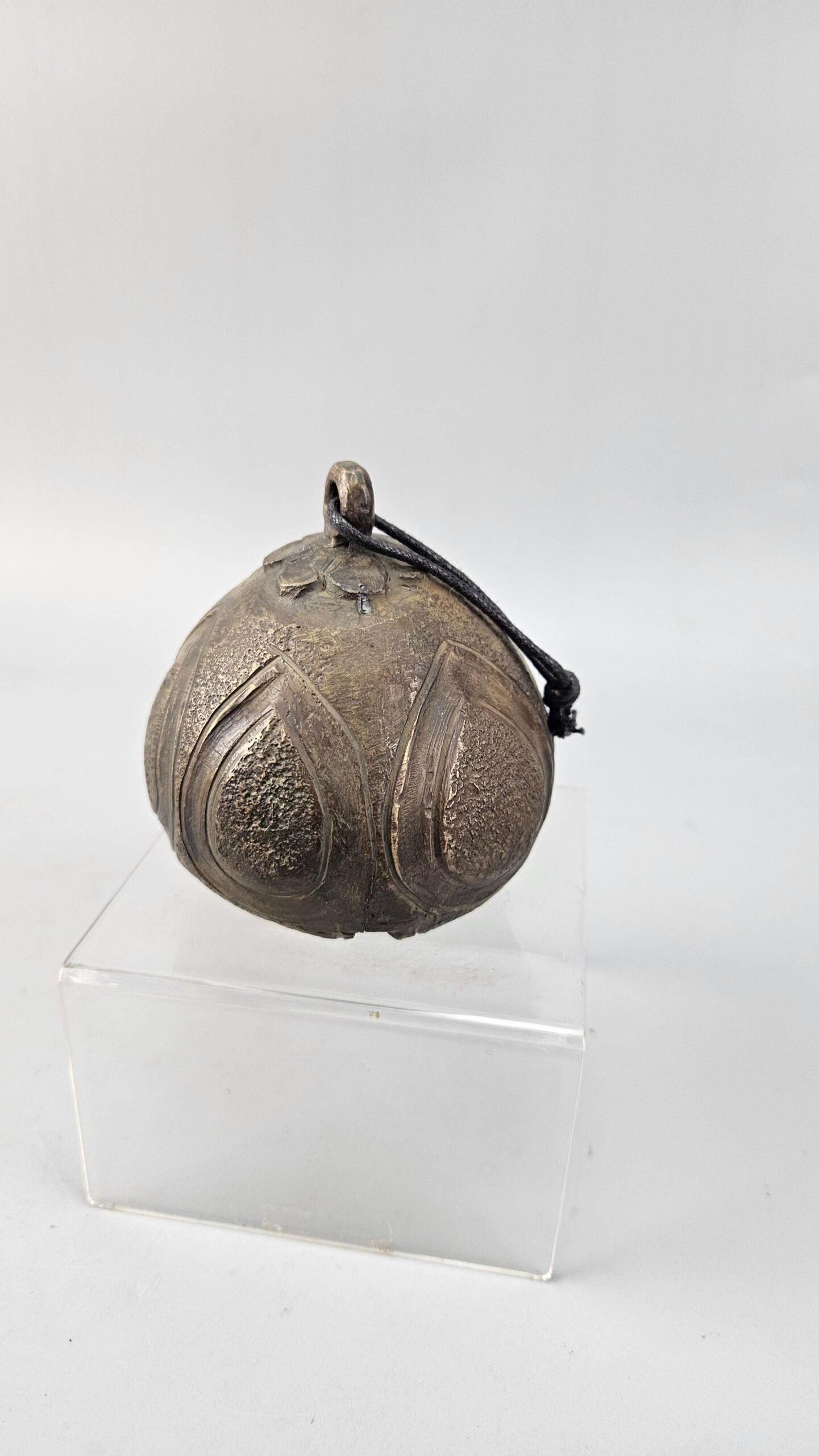 Antique Dayak Shaman Ritual Brass Bell - Image 3