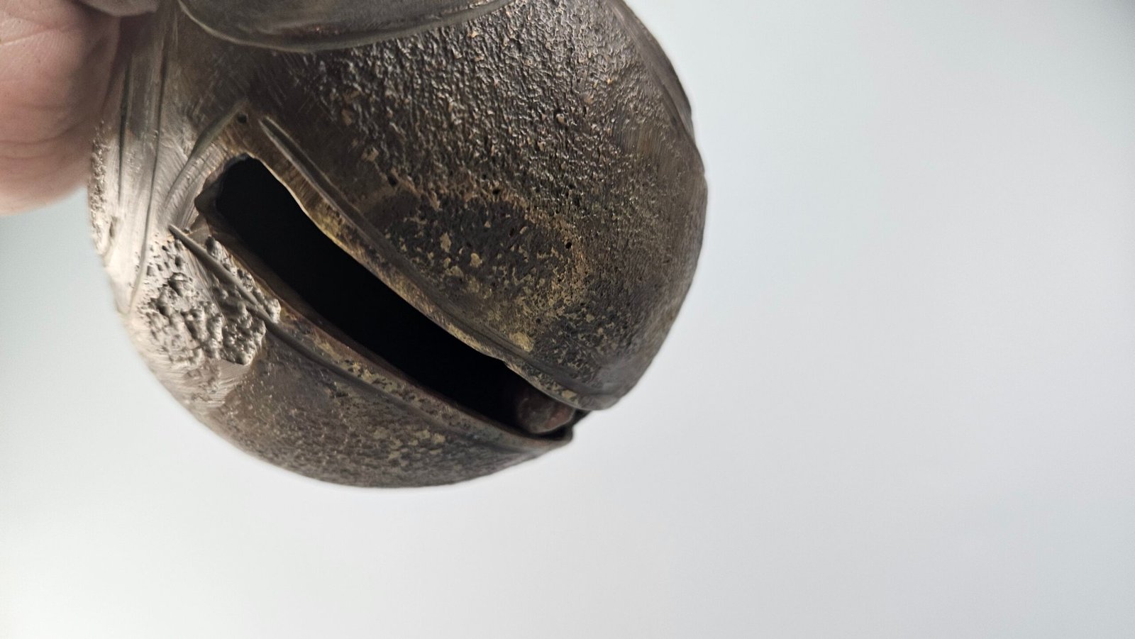 Antique Dayak Shaman Ritual Brass Bell - Image 4