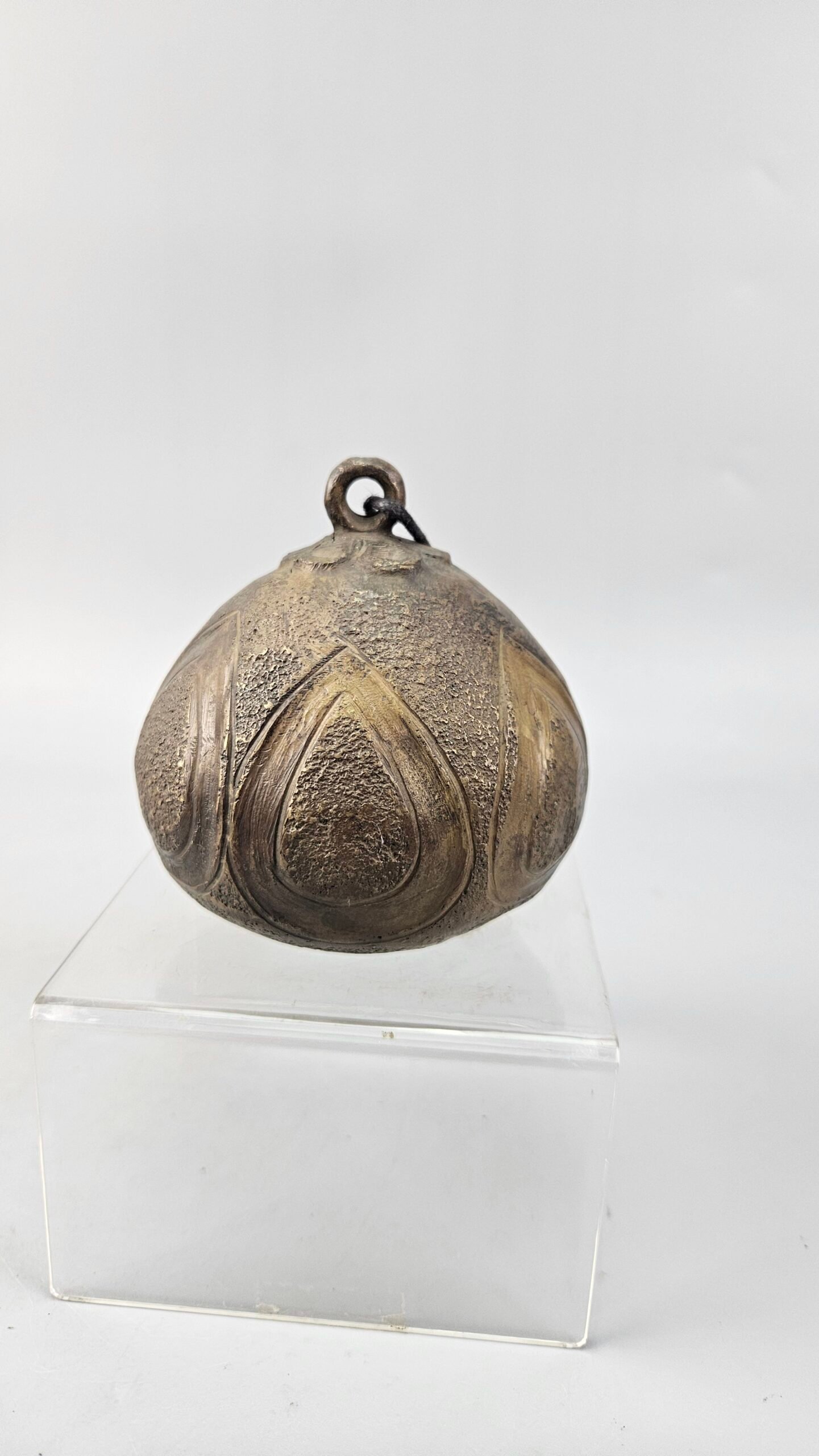 Antique Dayak Shaman Ritual Brass Bell - Image 5