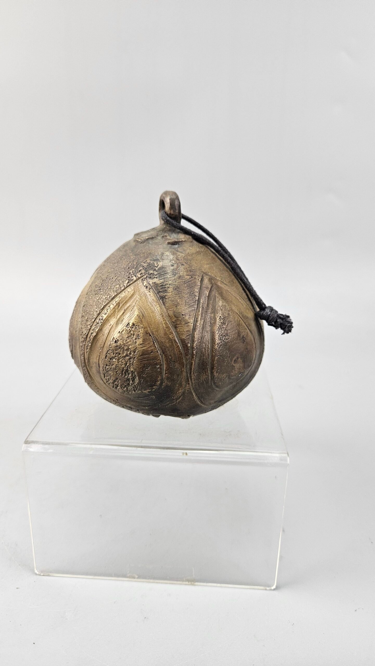 Antique Dayak Shaman Ritual Brass Bell - Image 6