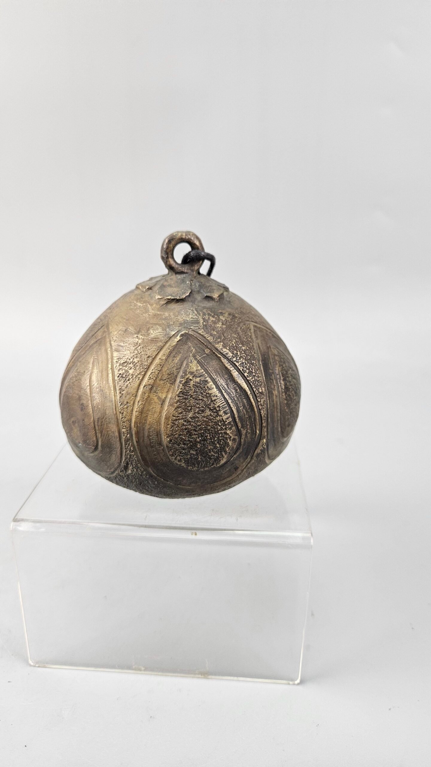Antique Dayak Shaman Ritual Brass Bell - Image 7