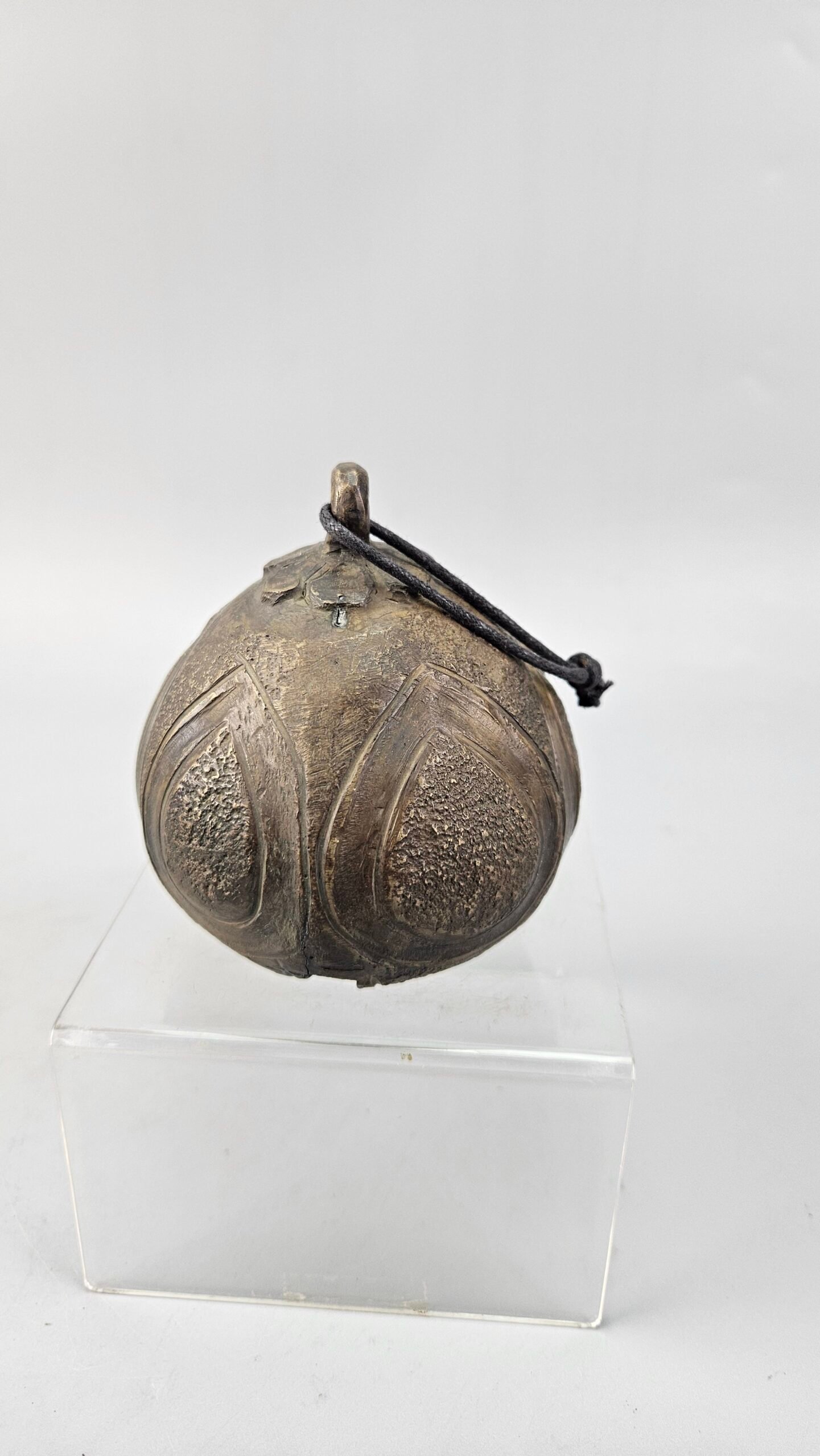Antique Dayak Shaman Ritual Brass Bell - Image 8